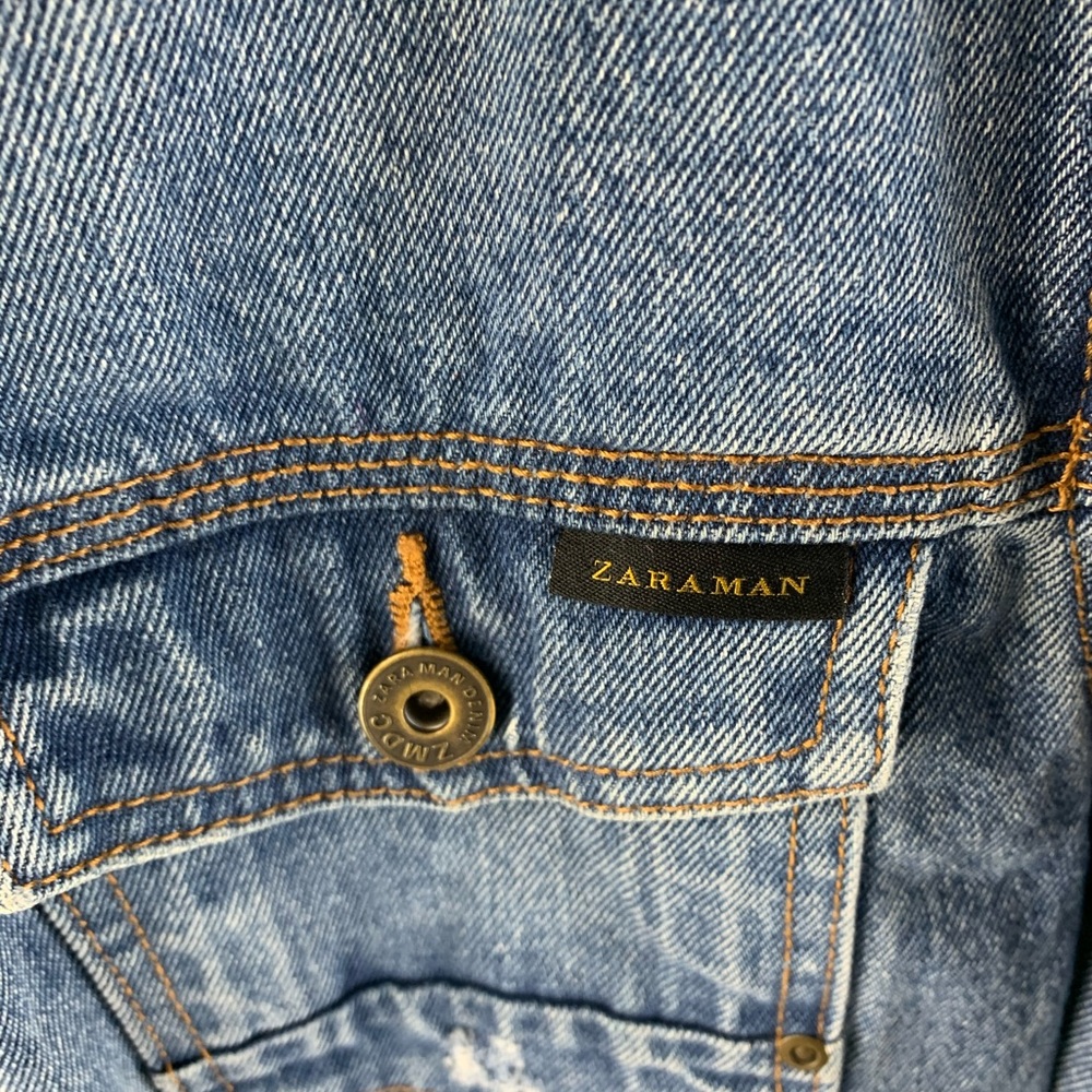 Zara Man Basic Denim Jacket - image 5